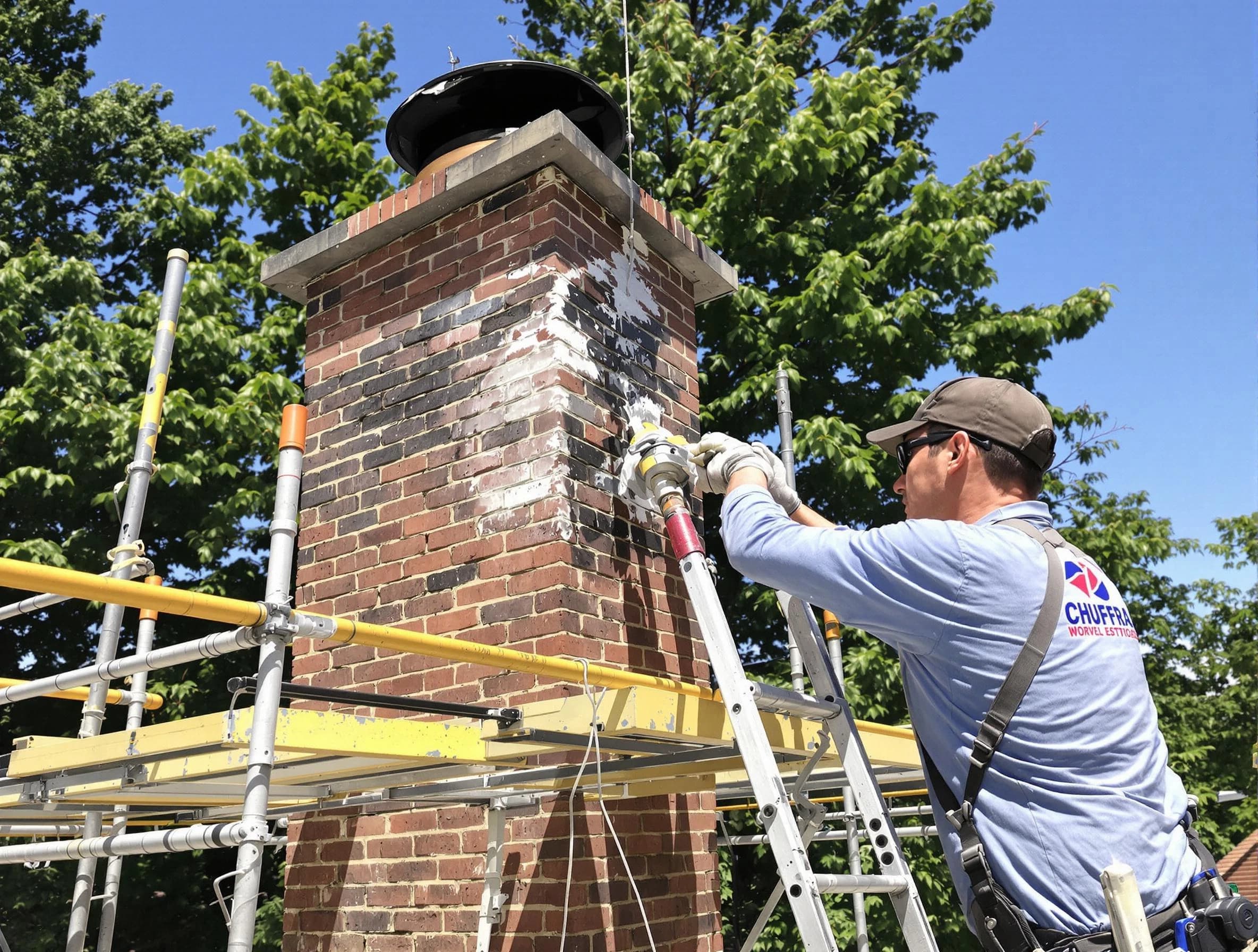 Structural chimney repair by Middletown Chimney Sweep in Middletown, NJ