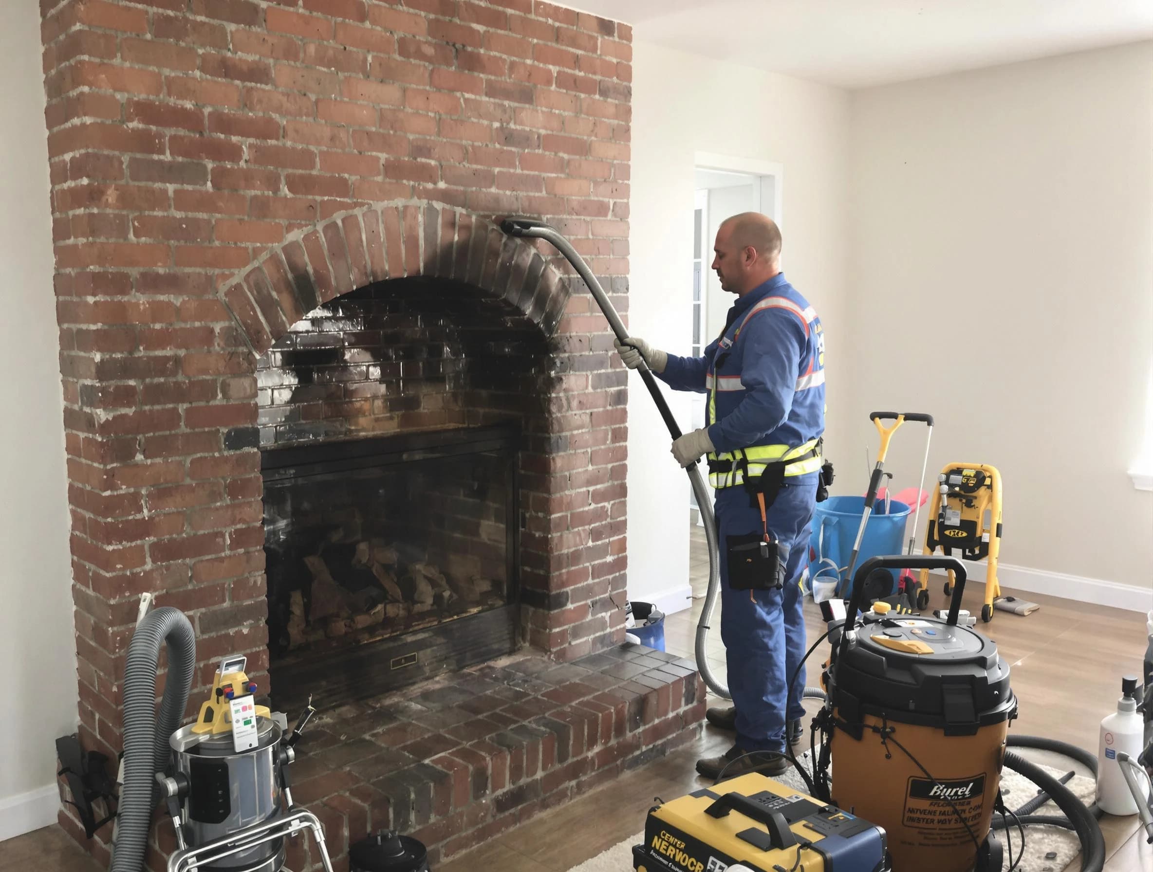 Middletown Chimney Sweep expert performing detailed chimney sweep in Middletown, NJ