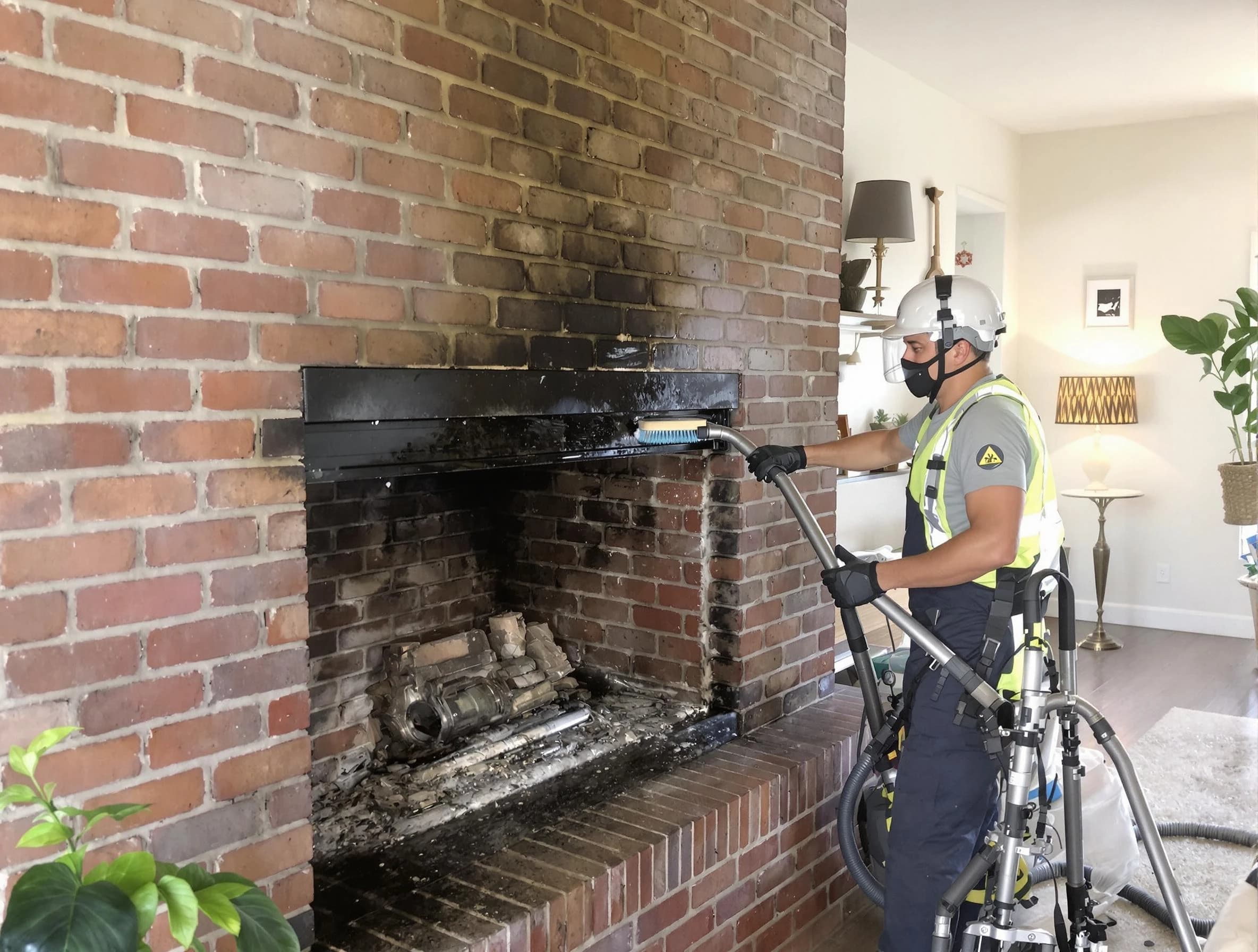 Middletown Chimney Sweep providing fireplace cleaning services in Middletown, NJ