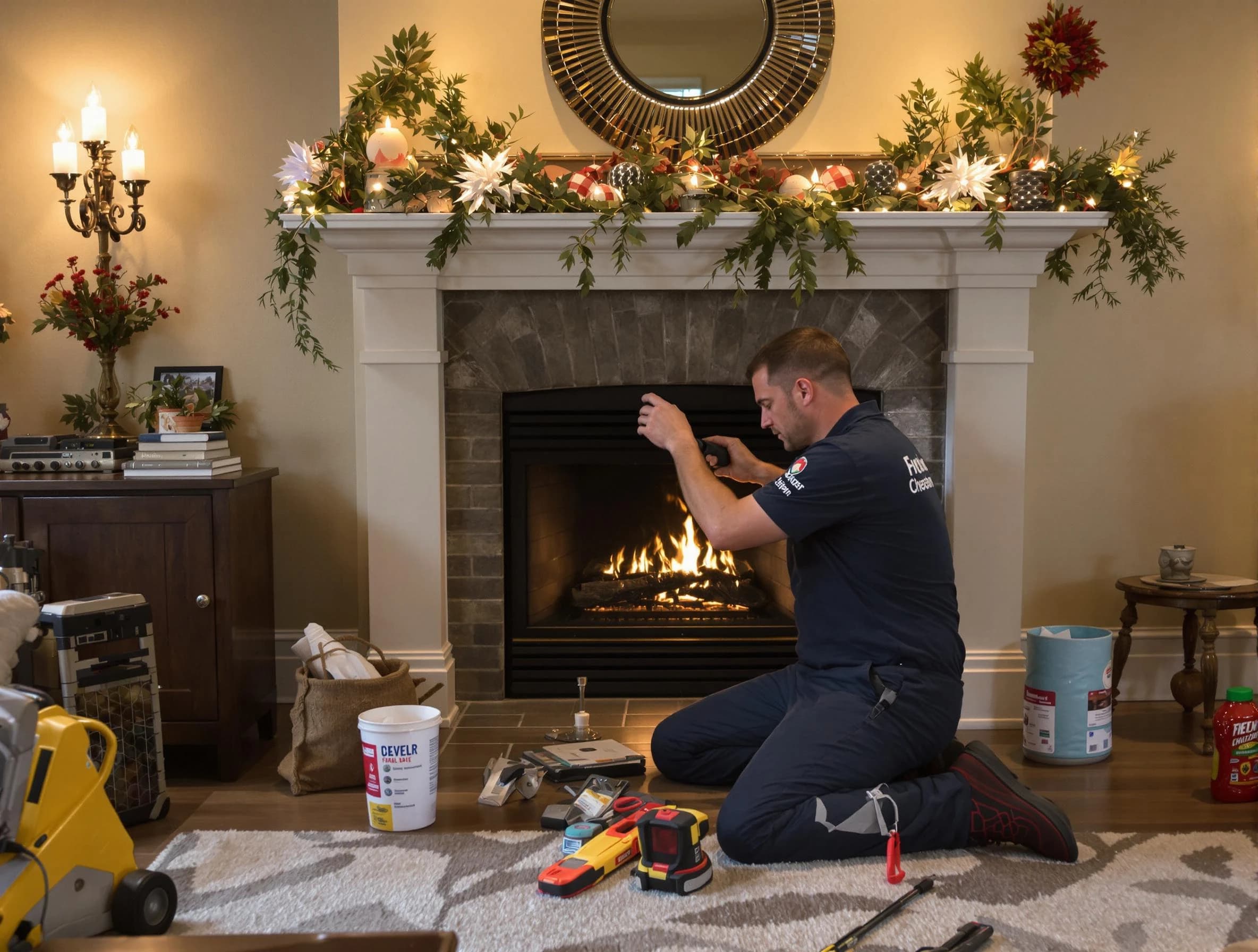 Middletown Chimney Sweep offering fireplace maintenance services in Middletown, NJ