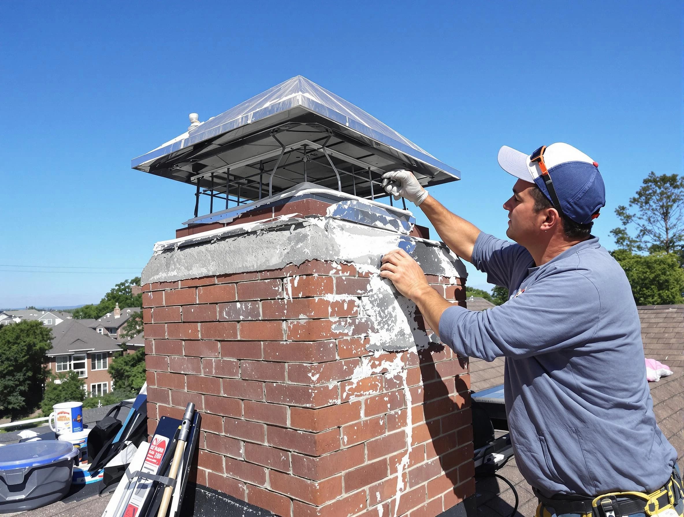 Chimney Crown Services service in Middletown, NJ